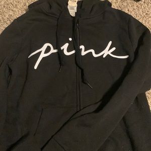 brand new pink zip up size m